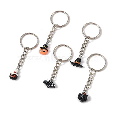 5Pcs Resin Keychains(KEYC-FS00035-01)-2