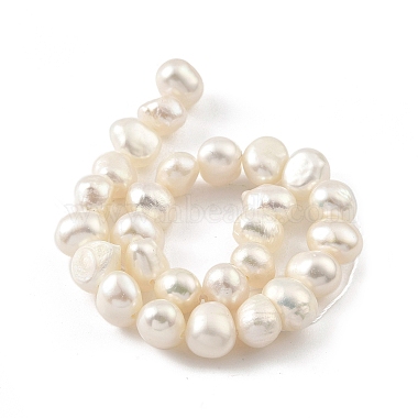 Natural Cultured Freshwater Pearl Beads Strands(PEAR-A006-07E)-3