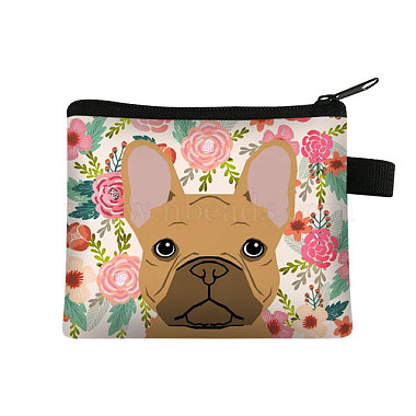 Peru Dog Polyester Clutch Bags