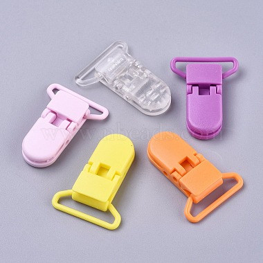 Eco-Friendly PC Plastic Baby Pacifier Clips(AJEW-K010-01)-4