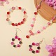 300Pcs 6 Colors Spray Painted Crackle Glass Beads(CCG-SZ0001-11A)-5