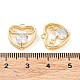 Brass Micro Pave Cubic Zirconia Pendants(KK-K276-03G)-3