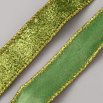 25 Yards Velvet Ribbon, for Gift Decoration Accessories, Green Yellow, 1-1/8 inch(27mm), about 25.00 Yards(22.86m)/Roll(OCOR-WH0077-131)