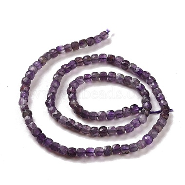 Natural Amethyst Beads Strands(X-G-L581C-002-A)-2