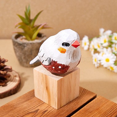 Wooden Pearl Birds and Block Ornaments(JX682A)-4