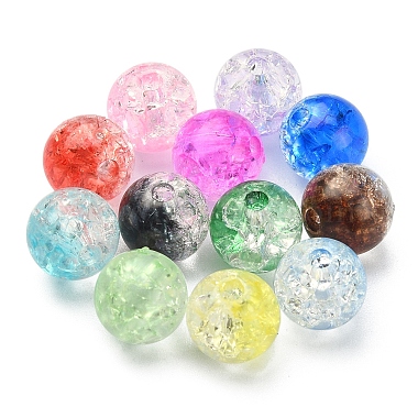 360pcs 12 couleurs perles acryliques craquelées transparentes(CACR-YW0001-02)-3