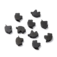 Ion Plating(IP) 304 Stainless Steel Charms, Horse Head, Gunmetal, 10.5x8.5x3mm, Hole: 1.6mm(STAS-F271-16B)