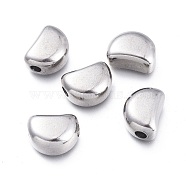 304 Stainless Steel Beads, Half Round, Stainless Steel Color, 11.5x8.5x5.8mm, Hole: 2.5mm(STAS-K207-61P)