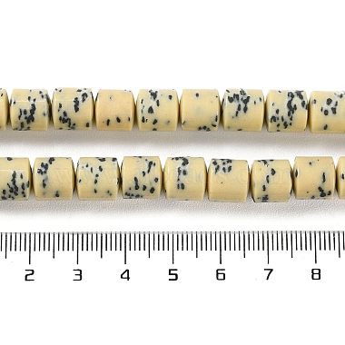 Imitation Dalmatian Handmade Porcelain Beads Strands(PORC-H011-06A)-5
