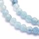 Natural Aquamarine Beads Strands(G-F509-10-4mm)-3