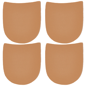 Anti Skid Rubber Shoes Bottom, Wear Resistant Raised Grain Repair Sole Pad for Boots, Leather Shoes, Peru, 95x88x4mm