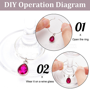 Rhinestone Birthstone Wine Glass Charm Ring(AJEW-BC0004-08)-4