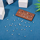 100Pcs Brass Pumpkin Beads(KK-TA0008-55)-5