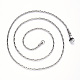 304 Stainless Steel Coreana Chain Necklace(NJEW-S420-005A-P)-2