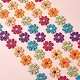 Colorful Polyester Lace Trim(OCOR-TAC0001-17)-19
