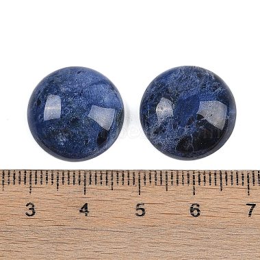 cabochons en sodalite naturelle(G-T020-18mm-33)-3