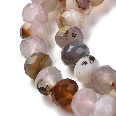 Natural Cherry Blossom Agate Beads Strands(G-K380-A42-03)-4