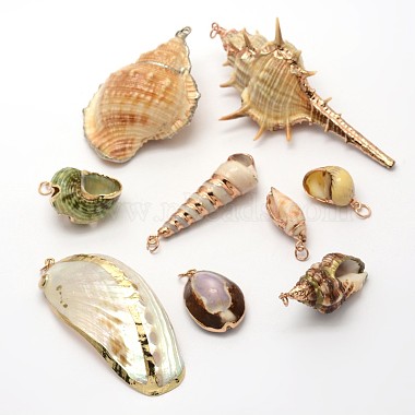 Mixed Color Others Shell Pendants