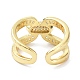 Real 18K Gold Plated Wide Band for Women(ZIRC-C021-12G)-2