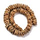 brins de perles turquoise synth&eacute;tiques gradu&eacute;es(G-A237-01G)-2