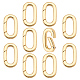 Pandahall Elite 10pcs anneaux de porte à ressort en laiton(KK-PH0005-23)-1