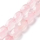 Natural Rose Quartz Beads Strands(G-G765-24)-2