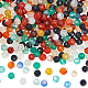 2 Strands Natural Multi-Color Agate Beads Strands(G-NB0005-05)-1