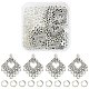 20Pcs Tibetan Style Alloy Chandelier Component Links(FIND-YW0003-29)-1