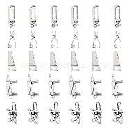 100Pcs 5 Style Tibetan Style Alloy Pendants, Chainsaw & Drill & Pliers & Saw, Antique Silver, 20~26.7x7.8~12x1.5~6mm, Hole: 1.8~6mm, 20pcs/style(TIBE-DC0001-04)