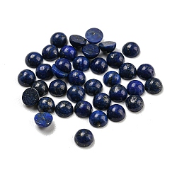 Natural Lapis Lazuli Cabochons, Half Round, 4x2~2.5mm(G-H309-03-42)