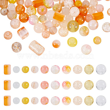 80g transparente Glasperlen(DGLA-TA0001-47K)-2