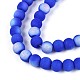 Frosted Opaque Glass Beads Strands(GLAA-T032-P6mm-MBB11)-3