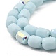 Frosted Imitation Jade Glass Beads Strands(GLAA-P058-08A-03)-3