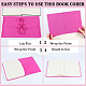 3Pcs Elastic Fabric Book Covers(AJEW-CP0006-14B)-5
