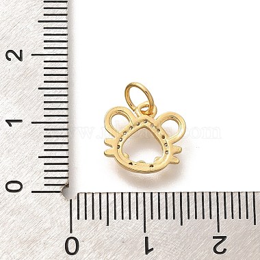 Rack Plating Brass Micro Pave Cubic Zirconia Pendants(KK-H508-28G-05)-3