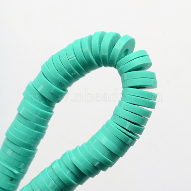 Eco-Friendly Handmade Polymer Clay Beads(X-CLAY-R067-6.0mm-34)-2