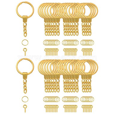 Golden Ring Iron Split Key Rings