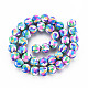 Chapelets de perle en pâte polymère manuel(X-CLAY-N008-054-09)-2