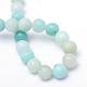 Round Natural Grade A Amazonite Bead Strands(G-R345-6mm-16)-3