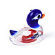 Handmade Lampwork Duck Display Decorations(LAMP-T025-14B)-2