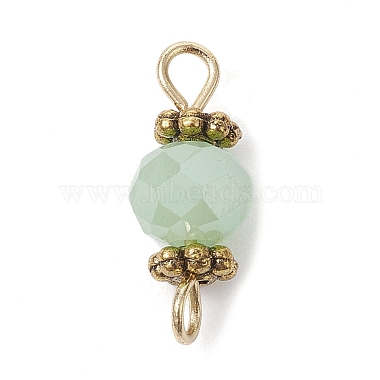 Faceted Glass Connector Charms(PALLOY-JF02424-01)-2
