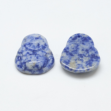 Natural Blue Spot Jasper Pendants(G-T122-15B-12)-2