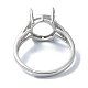 Adjustable 925 Sterling Silver Ring Components(STER-K179-16P)-3