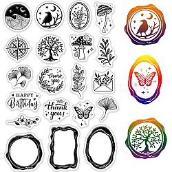 PVC Plastic Stamps, for DIY Scrapbooking, Photo Album Decorative, Cards Making, Stamp Sheets, 160x110x3mm(DIY-WH0167-57-0432)