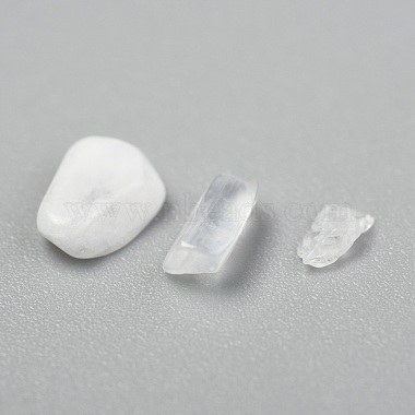 Perles de pierre de lune blanche naturelle(X-G-L453-10A)-2