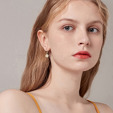 Brass LeverbacK Earrings(EJEW-HS00001)-6
