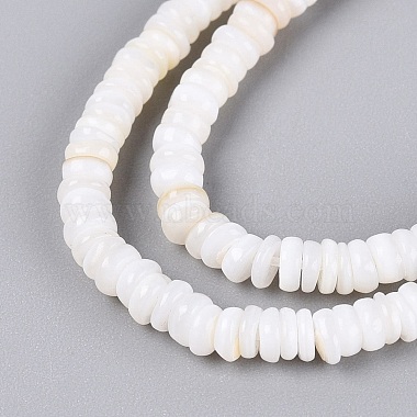 Natural Freshwater Shell Beads Strands(SHEL-Q028-01)-4