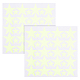 autocollants muraux en pvc fluorescents étoiles(DIY-WH0308-235)-1