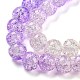 Spray Painted Crackle Glass Beads Strands(DGLA-C002-6mm-07)-4