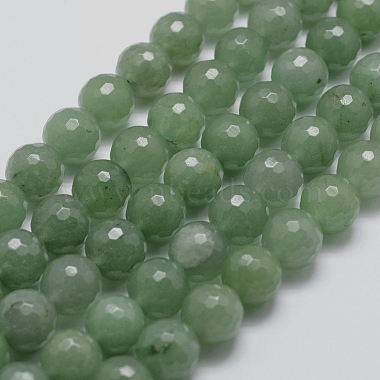 Natural Green Aventurine Beads Strands(G-D840-28-6mm)-2